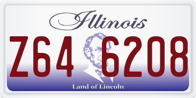 IL license plate Z646208