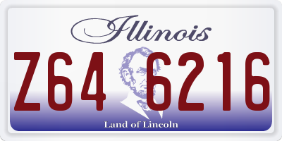 IL license plate Z646216
