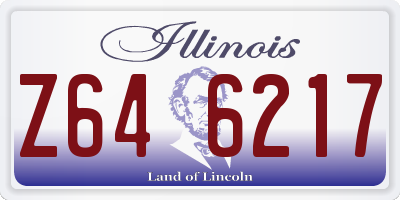 IL license plate Z646217