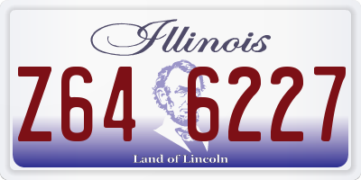 IL license plate Z646227