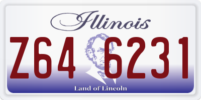 IL license plate Z646231