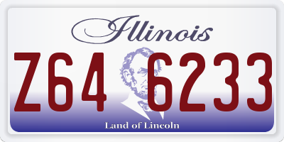 IL license plate Z646233