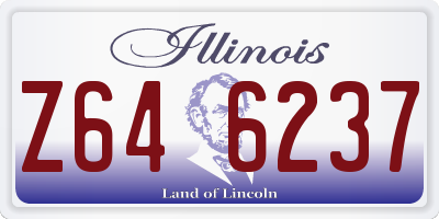 IL license plate Z646237