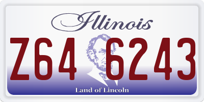 IL license plate Z646243