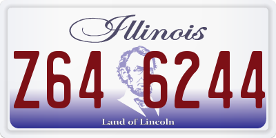 IL license plate Z646244