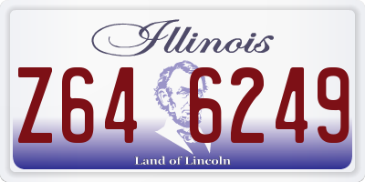 IL license plate Z646249