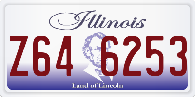 IL license plate Z646253