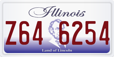 IL license plate Z646254