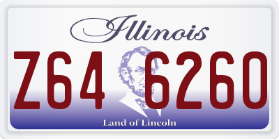 IL license plate Z646260