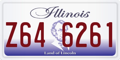IL license plate Z646261
