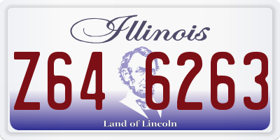 IL license plate Z646263