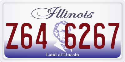 IL license plate Z646267