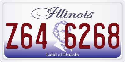 IL license plate Z646268