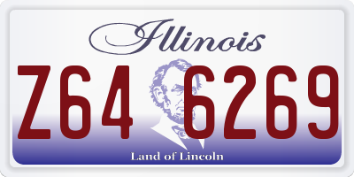 IL license plate Z646269