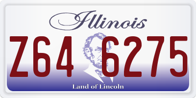 IL license plate Z646275