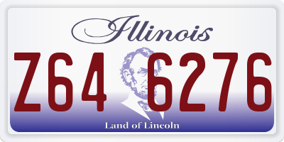 IL license plate Z646276
