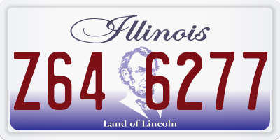 IL license plate Z646277