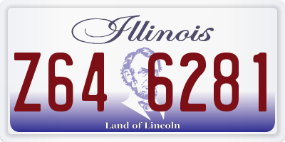 IL license plate Z646281