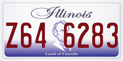 IL license plate Z646283