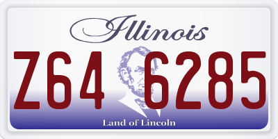 IL license plate Z646285