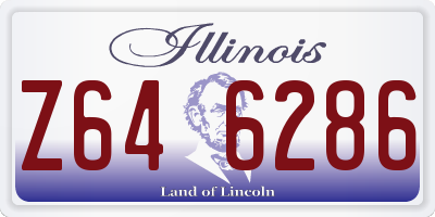 IL license plate Z646286