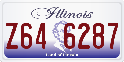 IL license plate Z646287