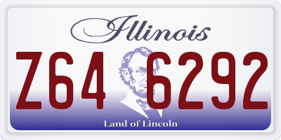 IL license plate Z646292