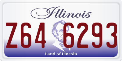 IL license plate Z646293