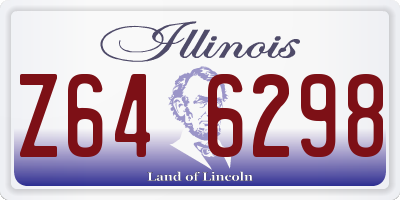 IL license plate Z646298