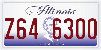 IL license plate Z646300