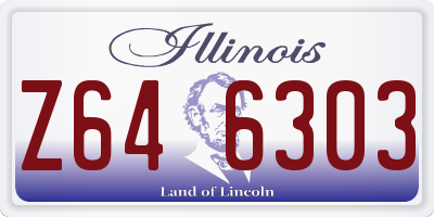 IL license plate Z646303