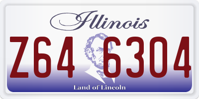 IL license plate Z646304