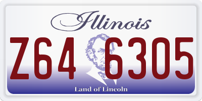 IL license plate Z646305