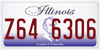IL license plate Z646306