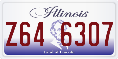 IL license plate Z646307