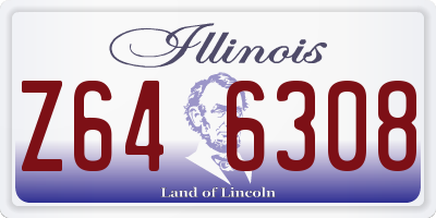 IL license plate Z646308