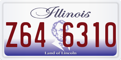 IL license plate Z646310