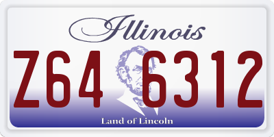 IL license plate Z646312