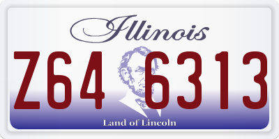 IL license plate Z646313