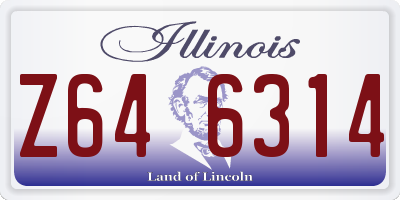 IL license plate Z646314