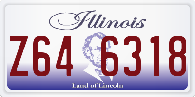 IL license plate Z646318