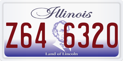 IL license plate Z646320