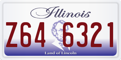 IL license plate Z646321