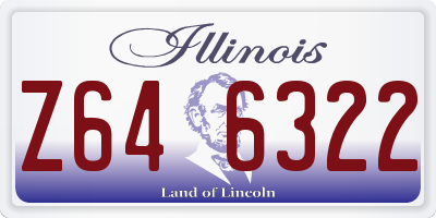 IL license plate Z646322