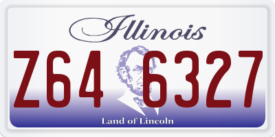 IL license plate Z646327