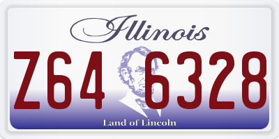 IL license plate Z646328