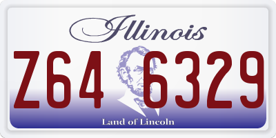 IL license plate Z646329