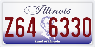 IL license plate Z646330