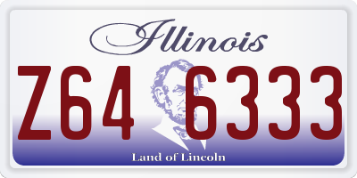 IL license plate Z646333