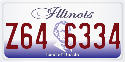 IL license plate Z646334